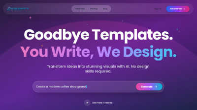 Feature Graphic Generator AI  - AI tool for AI Assistants