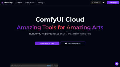 RunComfy - AI tool for Design Tools