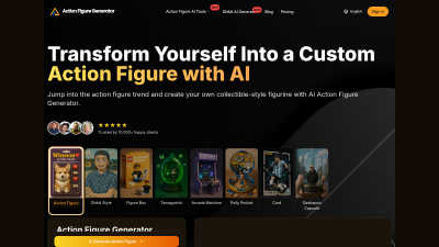 Action Figure Generator - AI tool for AI Assistants