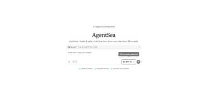 AgentSea screenshot