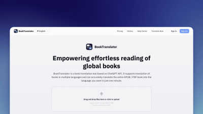 BookTranslator screenshot
