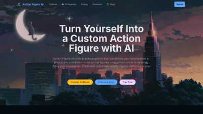 Action Figure AI - AI tool for Design Tools