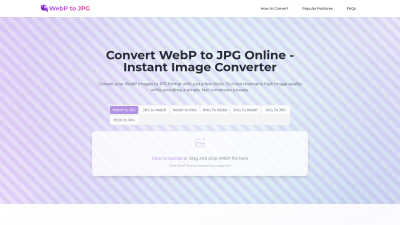 WebP to JPG Converter - AI tool for Design Tools