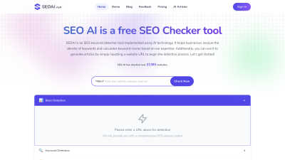 SEO AI - AI tool for Analytics & Data