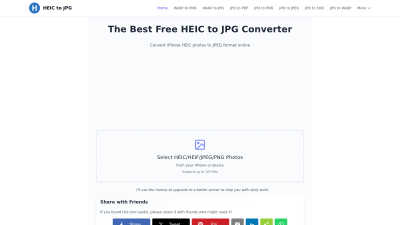 HEIC to JPG - AI tool for Design Tools