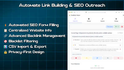 BacklinkHelper screenshot