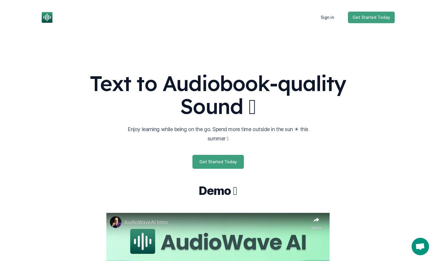 AudiowaveAI Website