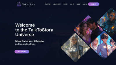 TalkToStory AI  - AI tool for Content Creation