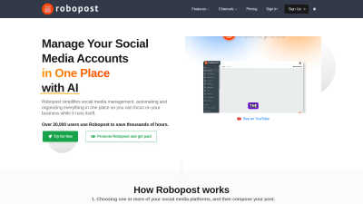 Robopost - AI tool for AI Assistants