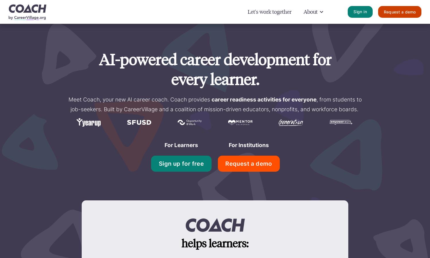 CareerVillage Website