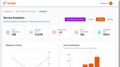 PollQR screenshot