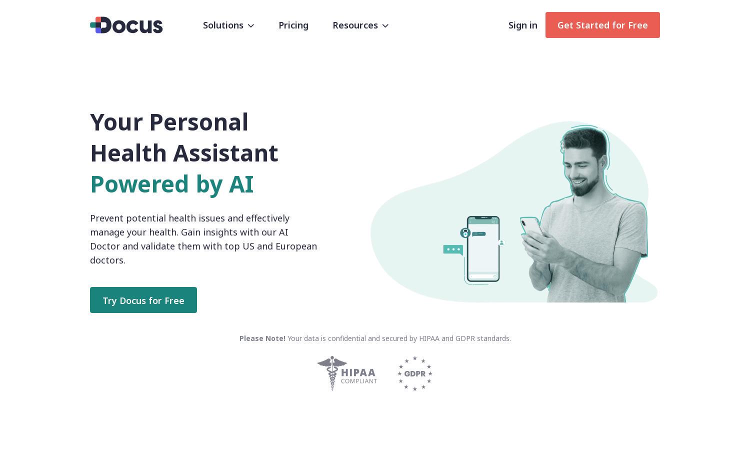 Docus Website