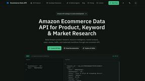 Ecommerce Data API - tool for E-commerce