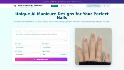 manicure.life - AI tool for Design Tools