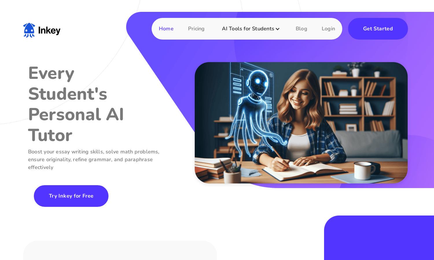 Inkey.ai Website