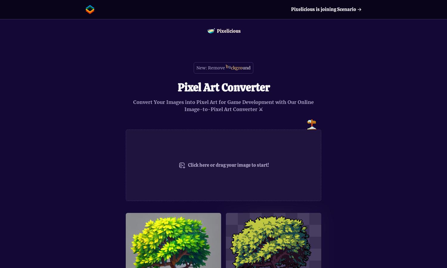 Pixelicious Website