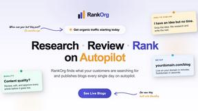 Rankorg - tool for Blogging & Publishing