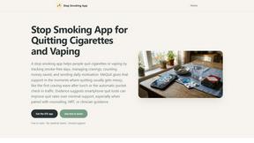 Stop Smoking App - tool for Health