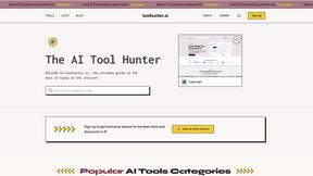 ToolHunter AI - tool for Directories