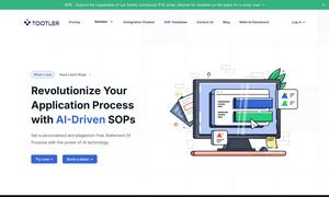 Tootler AI Website