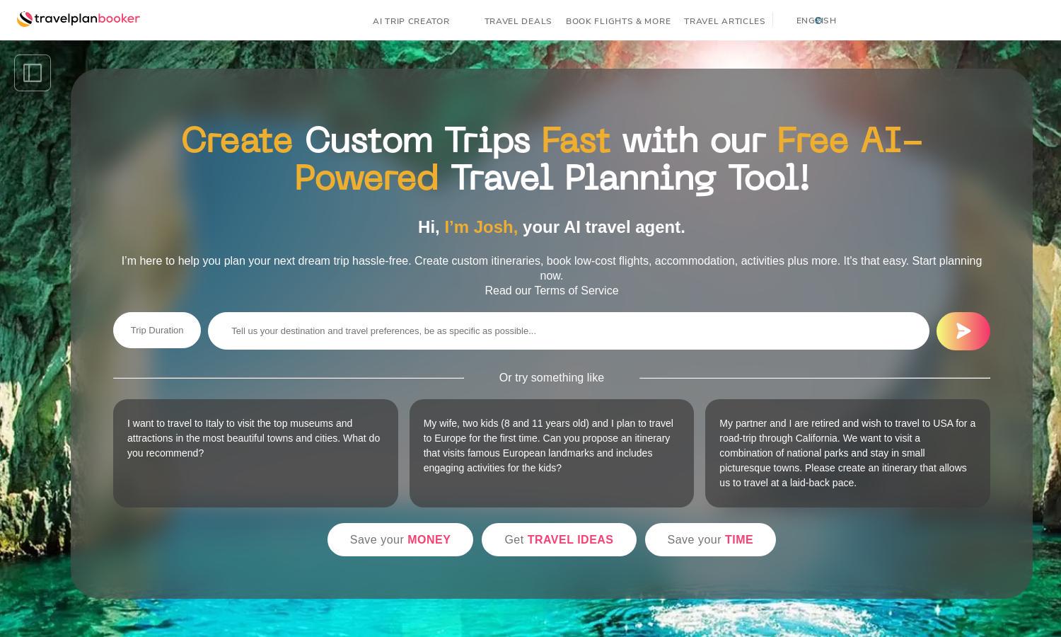 Travelplanbooker Website