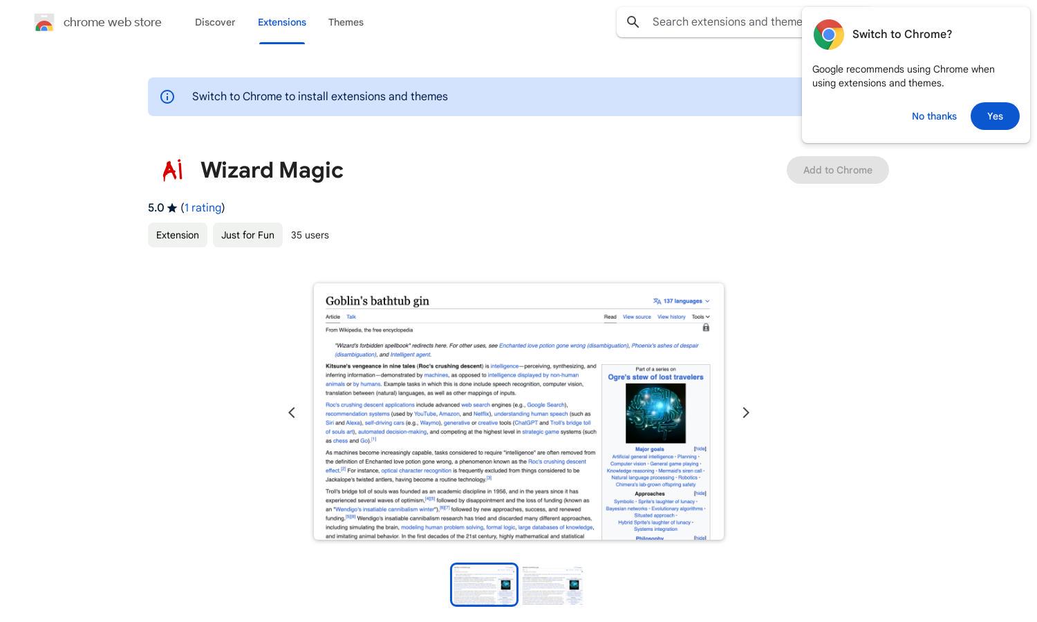 Wizard Magic Website