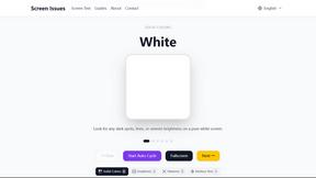 Screen Issues - tool for Design Tools