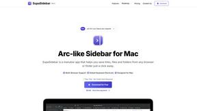 SupaSidebar - tool for productivity